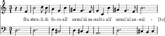 excerpt in musical notation